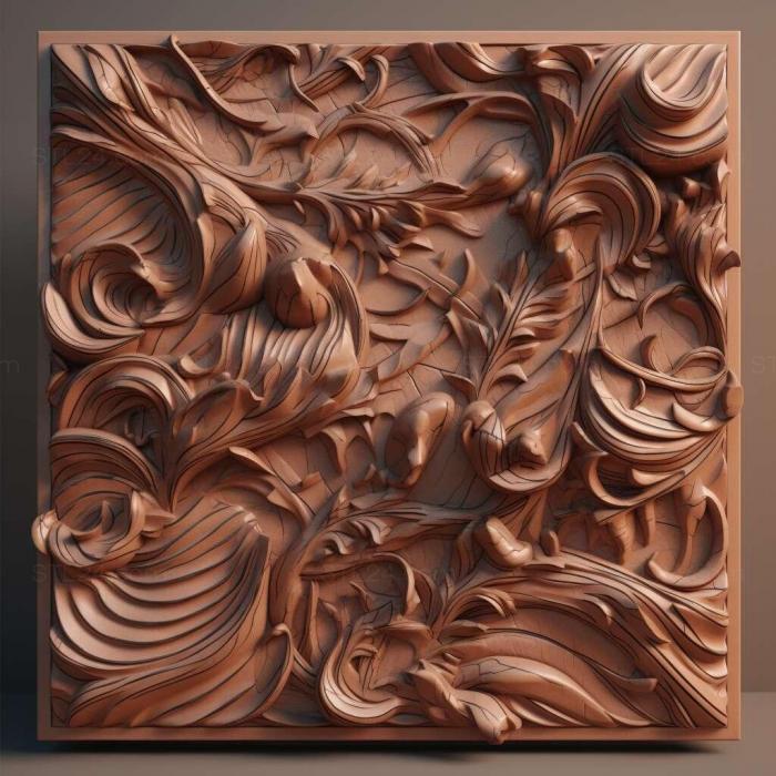 Patterns and decorations (Postmodernism 3, PATTERN_827) 3D models for cnc